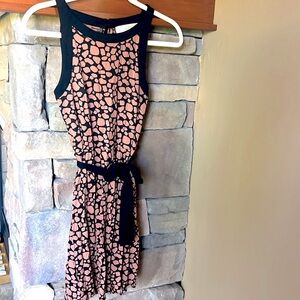 LOFT Giraffe Print dress